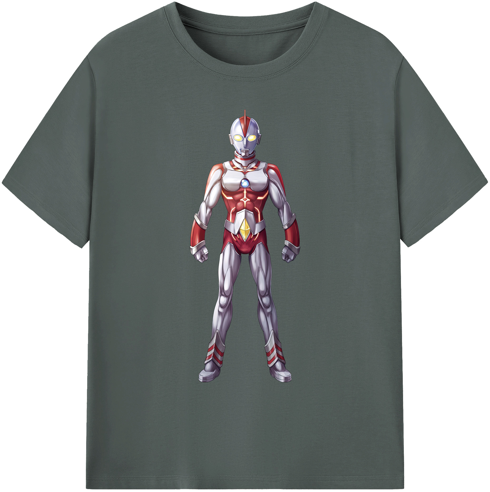 （画像用） ウルトラマン Ultraman 綿100％ メンズ半袖Tシャツ｜肌触りやわらか＆通気性